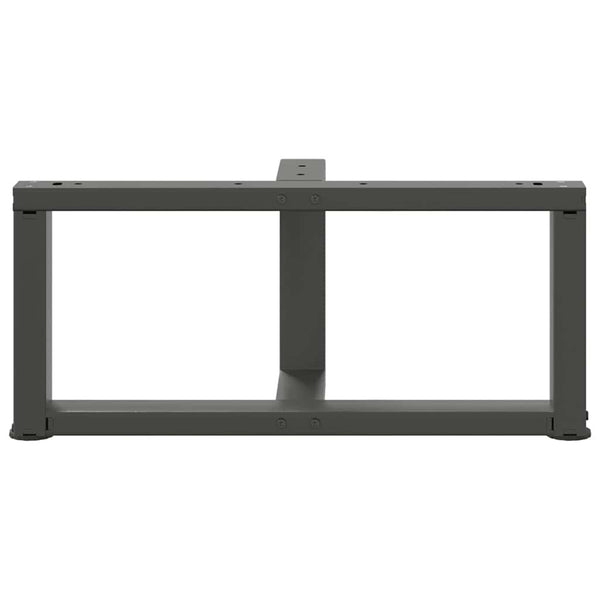 Couchtischbeine T-Form Anthrazit, 2er-Set