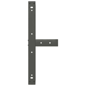 Couchtischbeine T-Form Anthrazit, 2er-Set