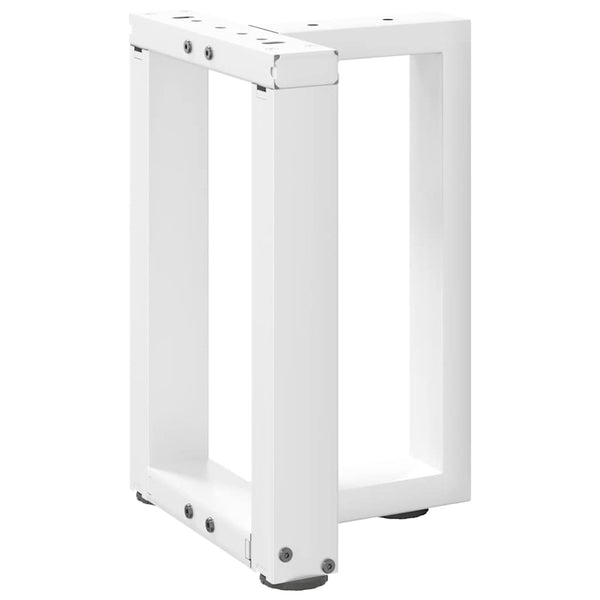 Weiße Couchtischbeine T-Form, 2er Set
