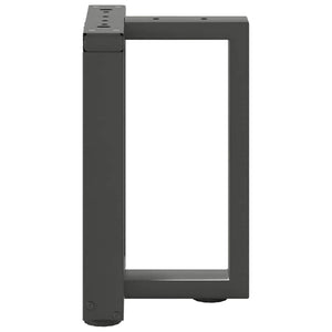 Couchtischbeine T-Form Anthrazit, 2er Set