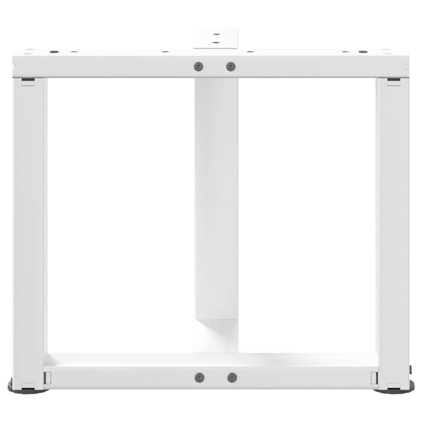 Couchtischbeine T-Form, Weiß, 2er Set