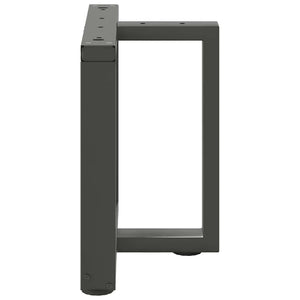 Couchtischbeine T-Form Anthrazit 2er Set