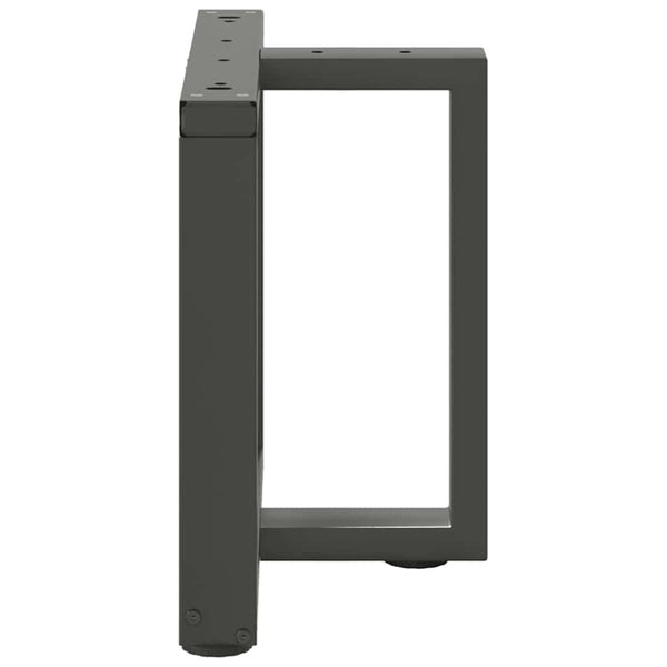 Couchtischbeine T-Form Anthrazit 2er Set