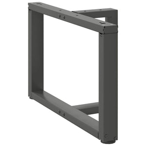 Couchtischbeine T-Form Anthrazit, 2er Set