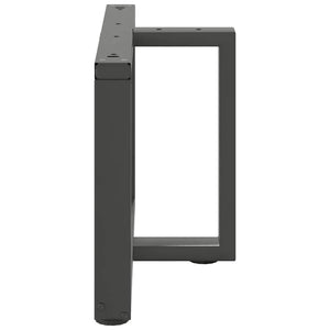 Couchtischbeine T-Form Anthrazit, 2er Set