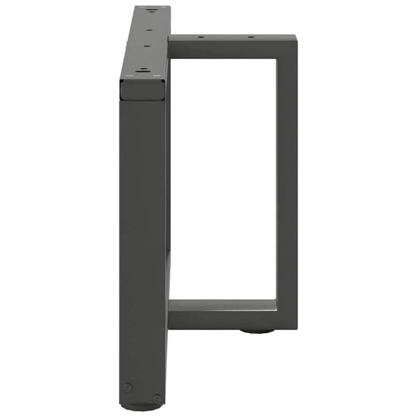 Couchtischbeine T-Form Anthrazit, 2er Set