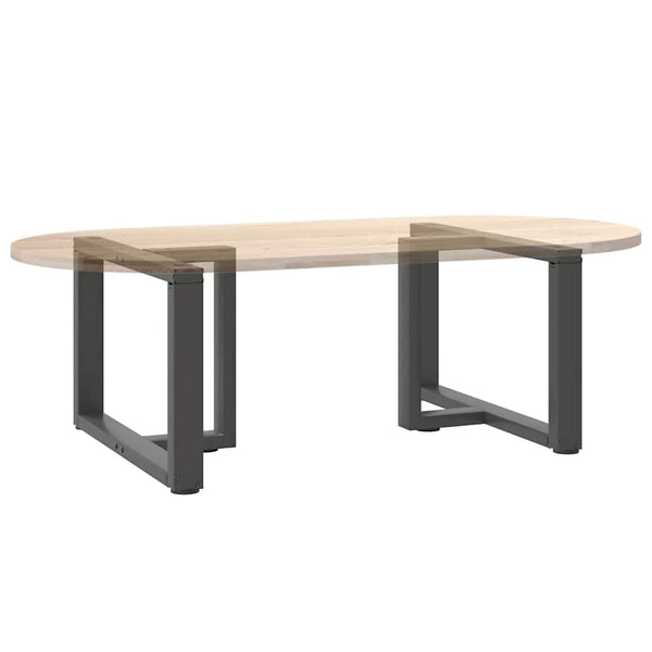 Couchtischbeine T-Form Anthrazit, 2er Set