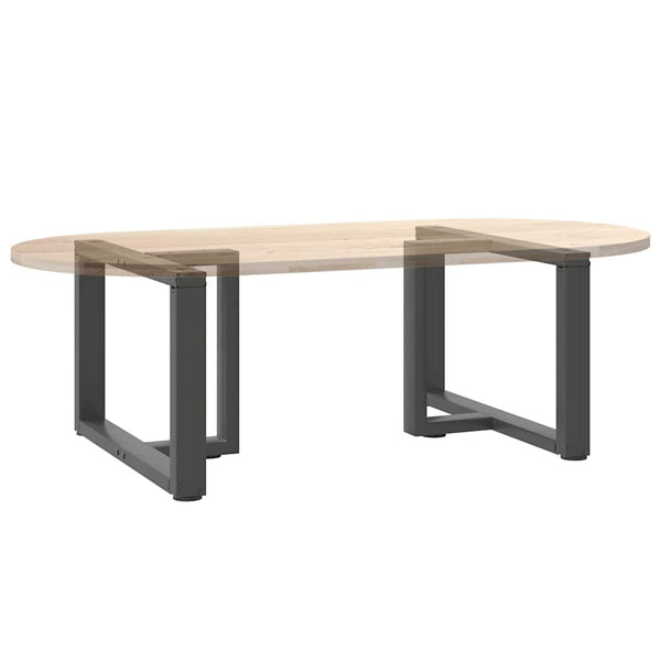Couchtischbeine T-Form Anthrazit, 2er Set