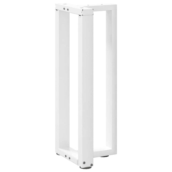 Konsolentischbeine T-Form Weiß, 2er-Set