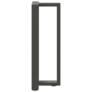 Konsolentischbeine T-Form Anthrazit, 2er-Set