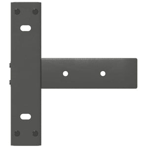Konsolentischbeine T-Form Anthrazit, 2er-Set