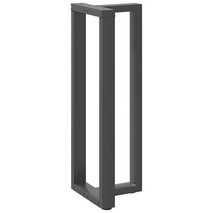 Stehtischbeine T-Form Anthrazit, 2er Set