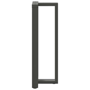 Stehtischbeine T-Form Anthrazit, 2er Set