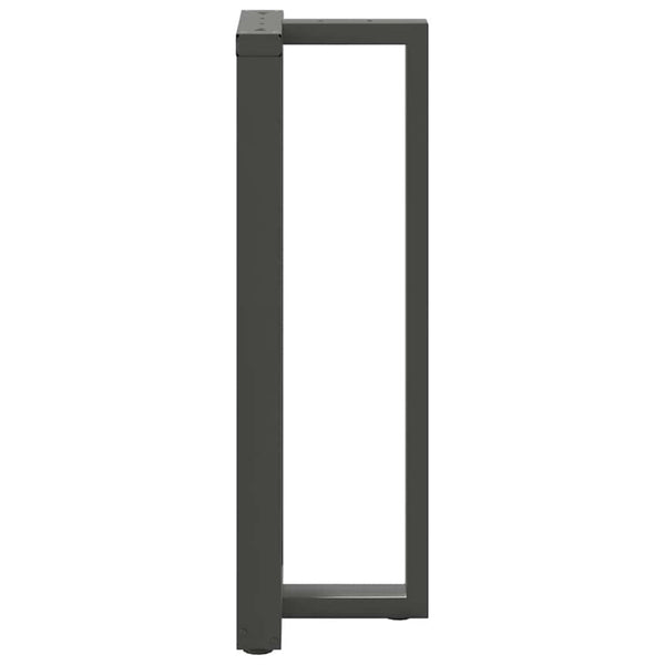Stehtischbeine T-Form Anthrazit, 2er Set