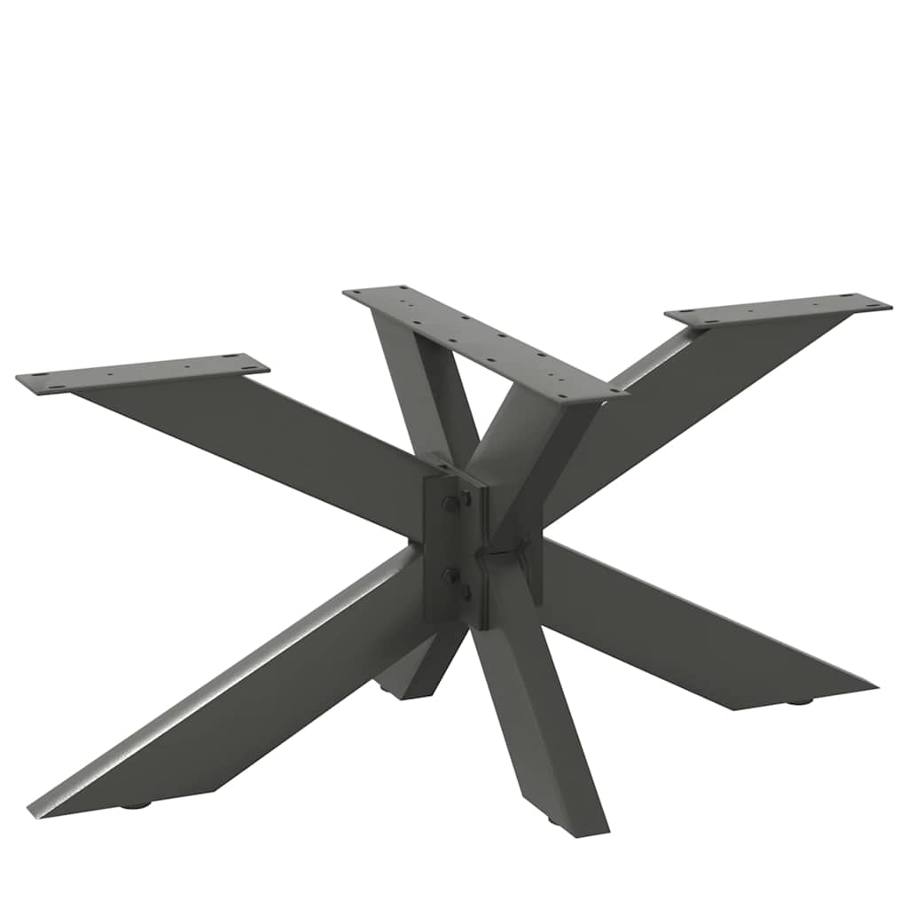 Spinnen Couchtischbein Anthrazit Stahl