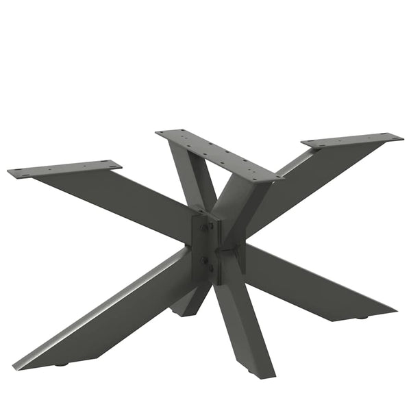 Spinnen Couchtischbein Anthrazit Stahl