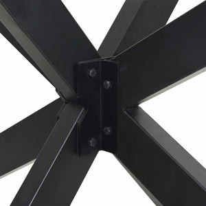 Spinnen Couchtischbein Anthrazit Stahl