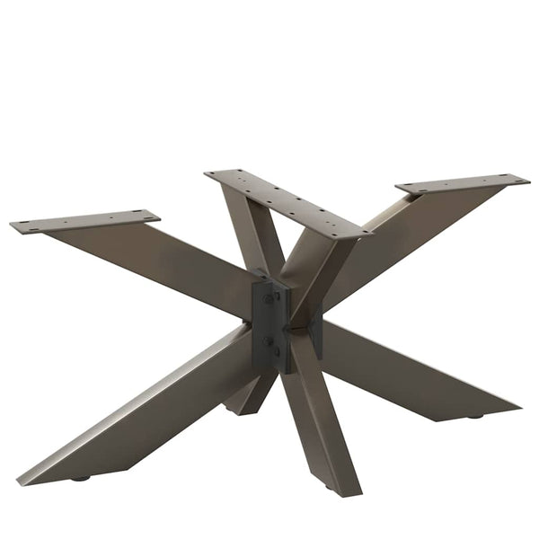 Spinnen Couchtischbein Naturstahl 98x58cm