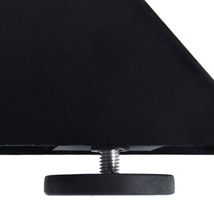 Spinnen Tischbein Schwarz 150cm Stahl