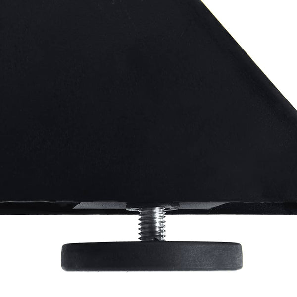 Spinnen Tischbein Schwarz 150cm Stahl