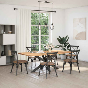 Spinnenförmiges Esstischbein Anthrazit 150 cm