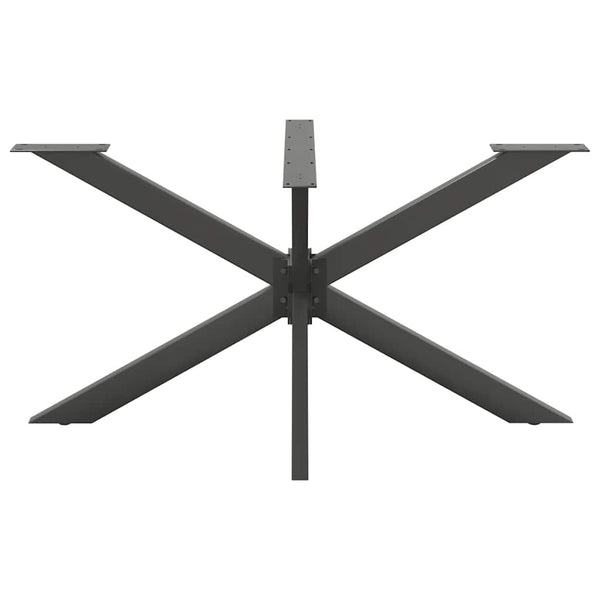 Spinnenförmiges Esstischbein Anthrazit 150 cm
