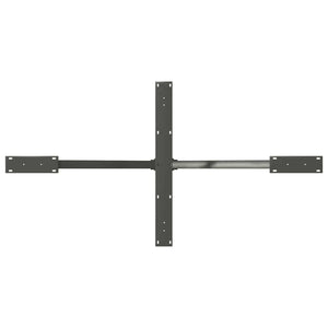 Spinnenförmiges Esstischbein Anthrazit 150 cm