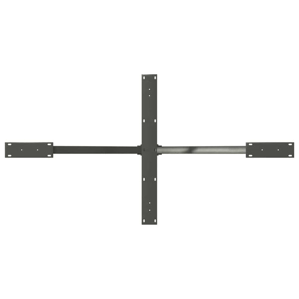 Spinnenförmiges Esstischbein Anthrazit 150 cm