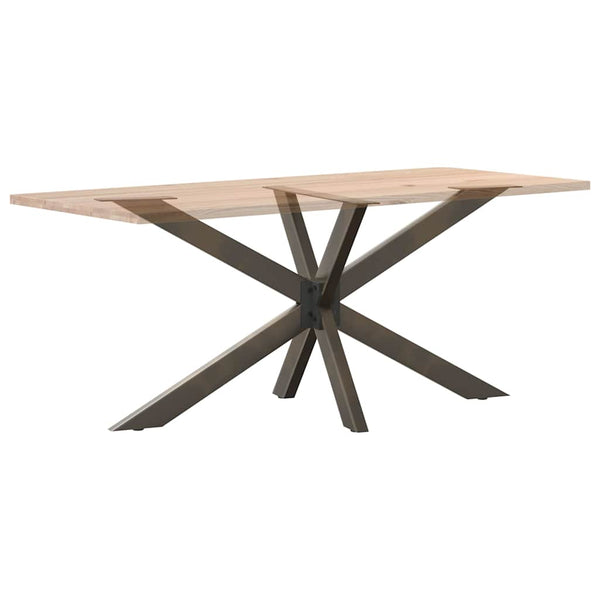 Esstischbein Spinnenform Naturstahl 150cm