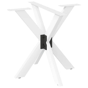 Spinnenförmiges Tischbein Weiß, 85 cm