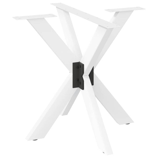 Spinnenförmiges Tischbein Weiß, 85 cm