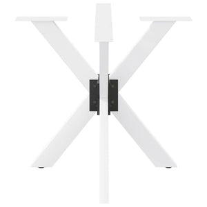 Spinnenförmiges Tischbein Weiß, 85 cm