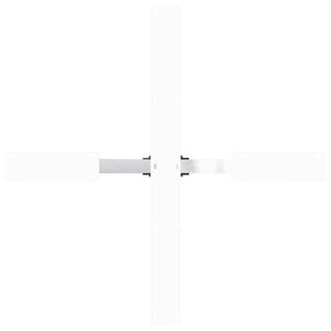Spinnenförmiges Tischbein Weiß, 85 cm