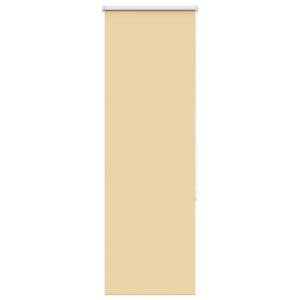 Beige Verdunkelungsrollo 40x130cm