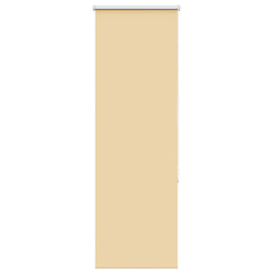 Beige Verdunkelungsrollo 55x130cm