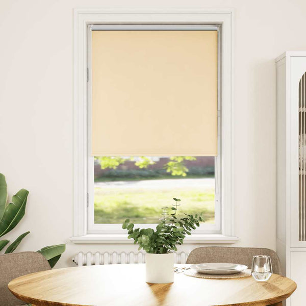 Beige Verdunkelungsrollo 65x130cm