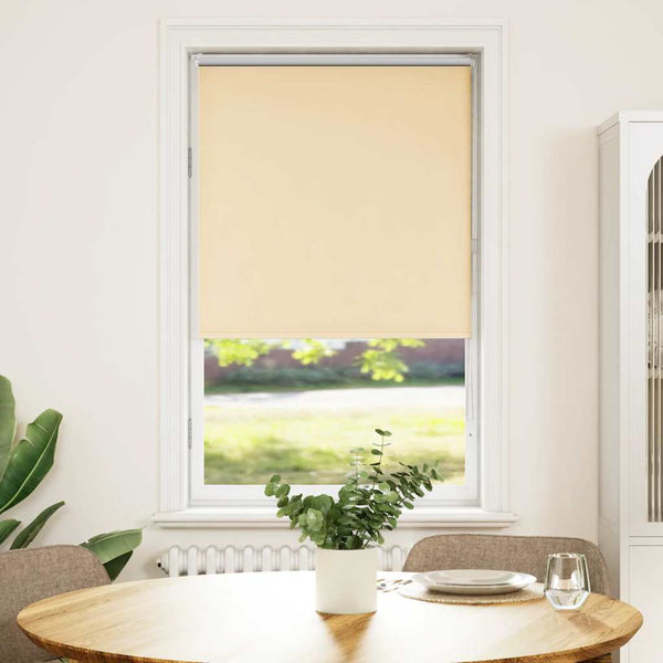 Beige Verdunkelungsrollo 85x130cm