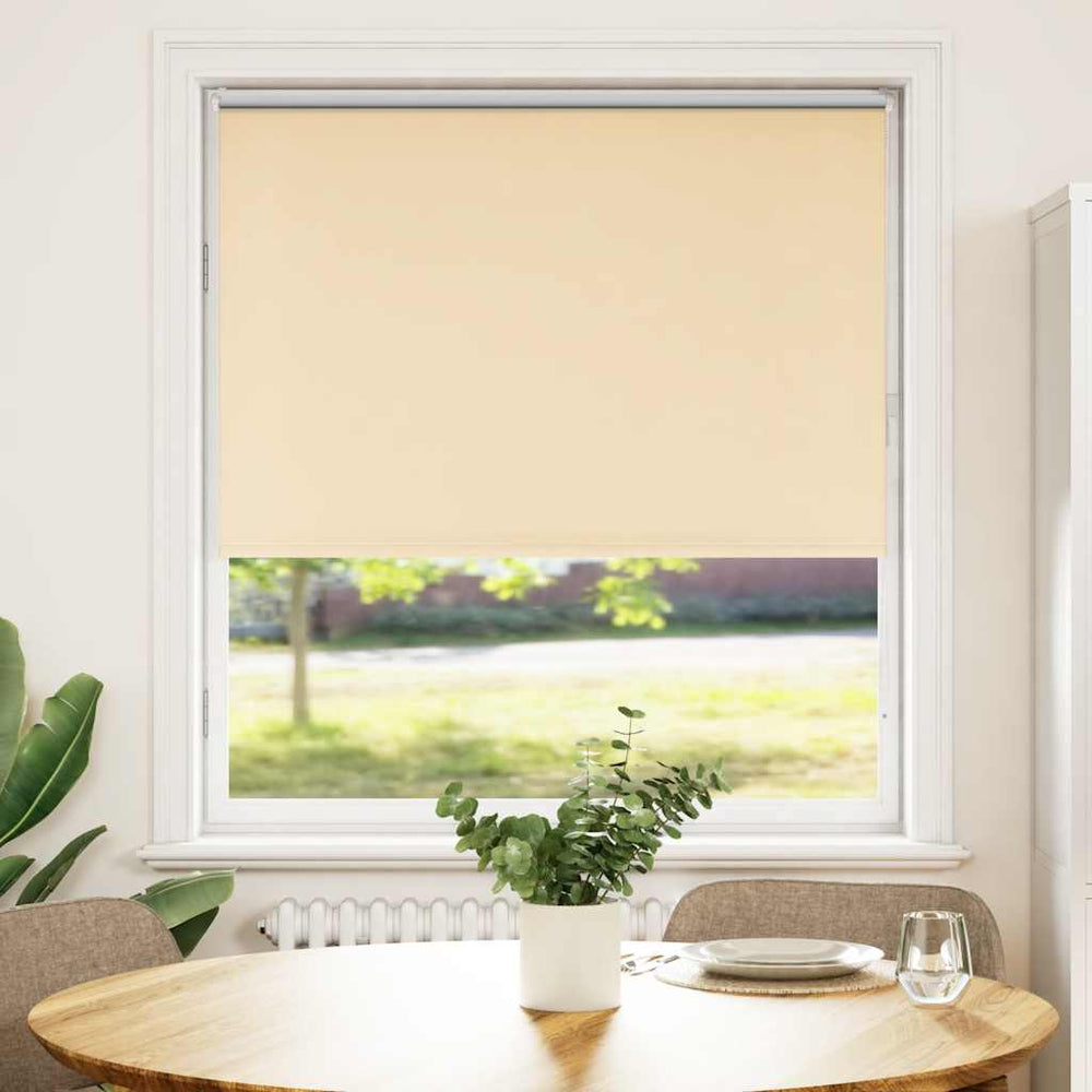 vidaXL Store occultant beige 90x130 cm Largeur du tissu 85,7 cm Polyester