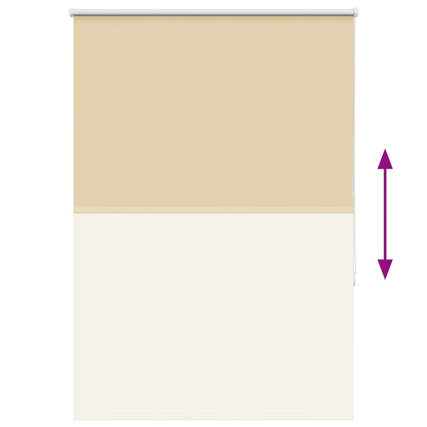 Beige Verdunkelungsrollo 110x130 cm