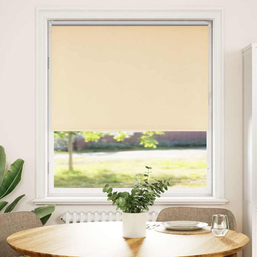 Beige Verdunkelungsrollo 115x130 cm