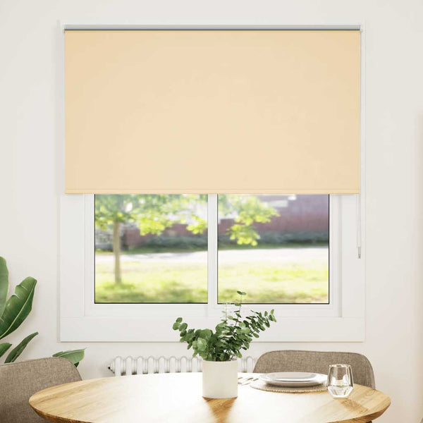 Beige Verdunkelungsrollo 130x130 cm