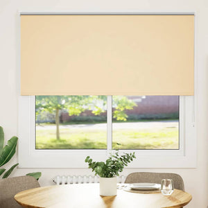 Beige Verdunkelungsrollo 165x130cm