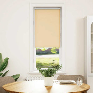 Beige Verdunkelungsrollo 40x150cm