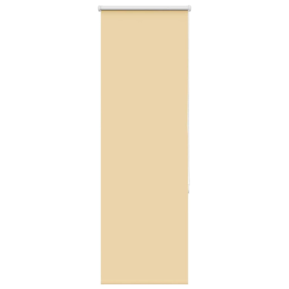vidaXL Store occultant beige 50x150 cm, largeur de tissu 45,7 cm polyester