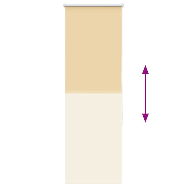 Beige Verdunkelungsrollo 50x150 cm