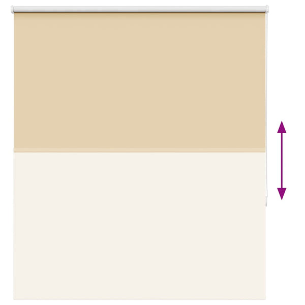 Beige Verdunkelungsrollo 130x150 cm