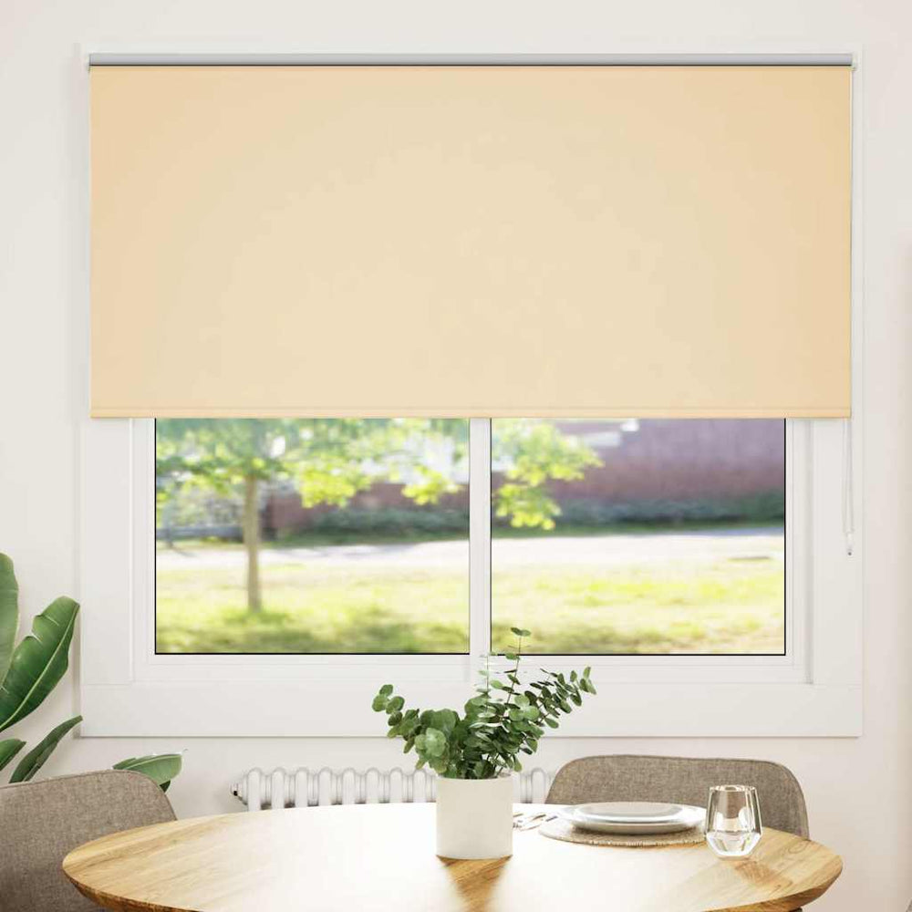 Verdunkelungsrollo Beige 145x150 cm