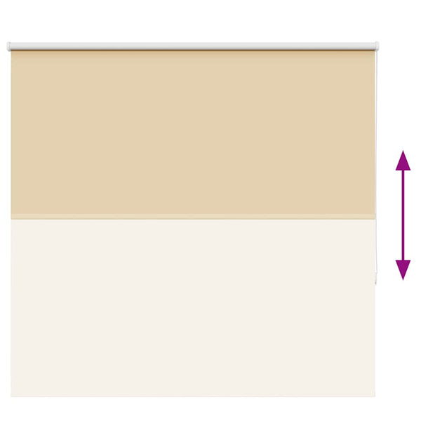 Beige Verdunkelungsrollo 150x150 cm