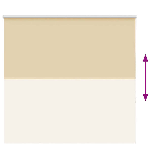 Beige Verdunkelungsrollo 155x150cm