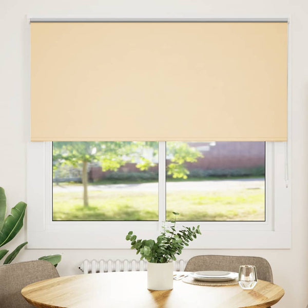 Beige Verdunkelungsrollo 160x150 cm